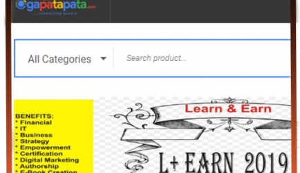 Ogapatapata-Web Design and development, e-commerce website