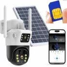 dual lens cctv camera