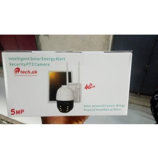 Single Lens PTZ Solar Powered CCTV Camera